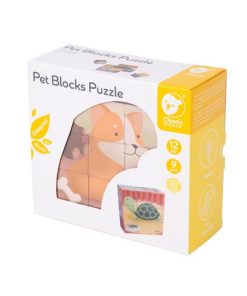 Classic World Blokpuslespil m/dyr