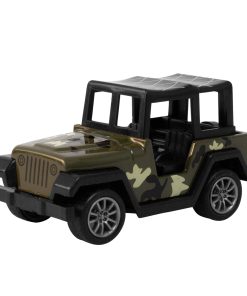 Magni - Bil Militær Jeep m/pull-back - Model 4