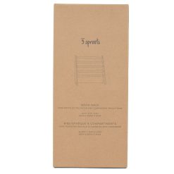 3 Sprouts Bogreol, Terrazzo/Ler 7 IRK