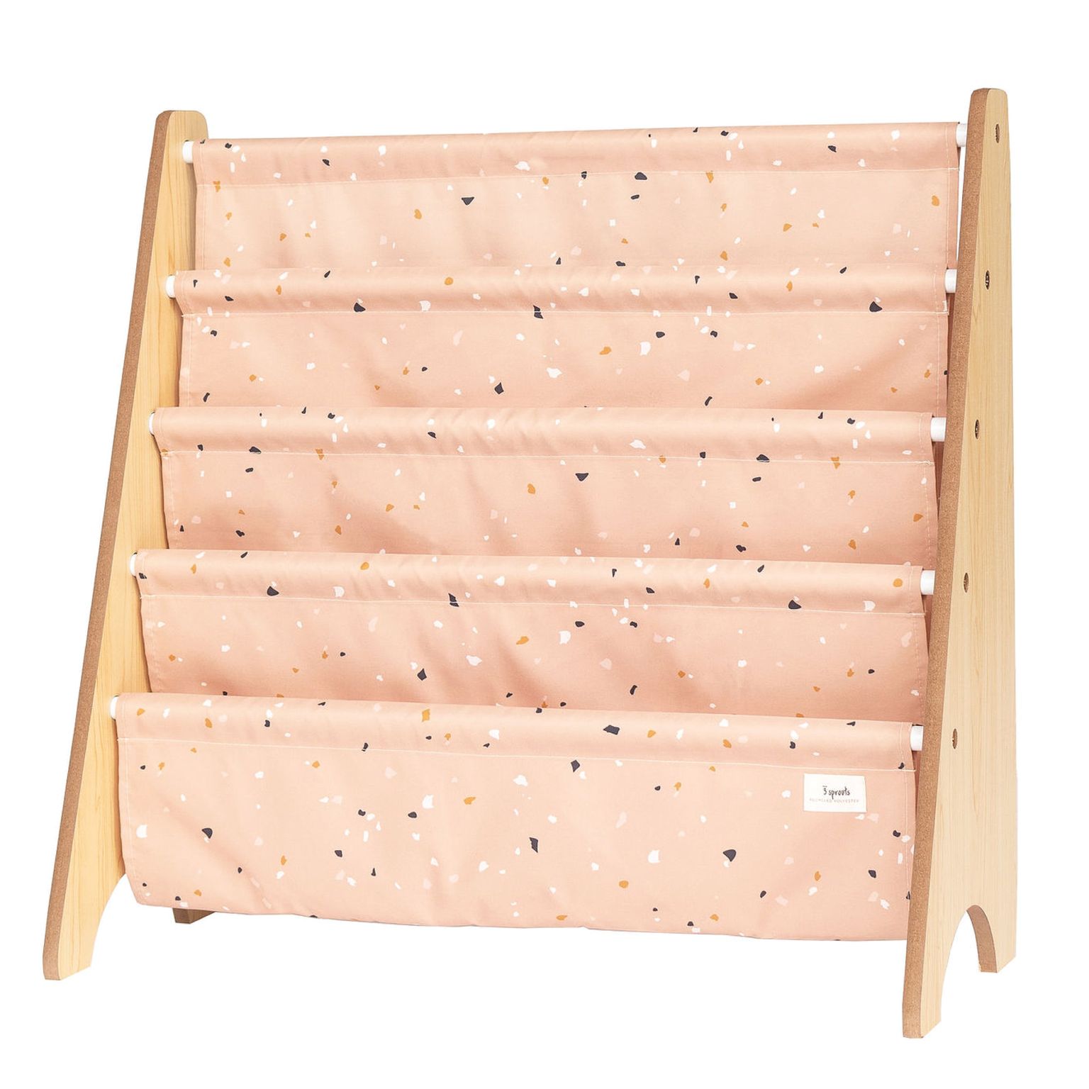 3 Sprouts Bogreol, Terrazzo/Ler 1 Terrazzo/Ler