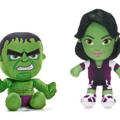 She Hulk & Hulk 30 cm