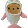Bear in dolphin costume