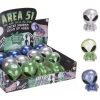 Sticky squeezy lysende alien Area 51 – vælg mellem 6 forskellige