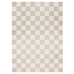 Checkerboard beige
