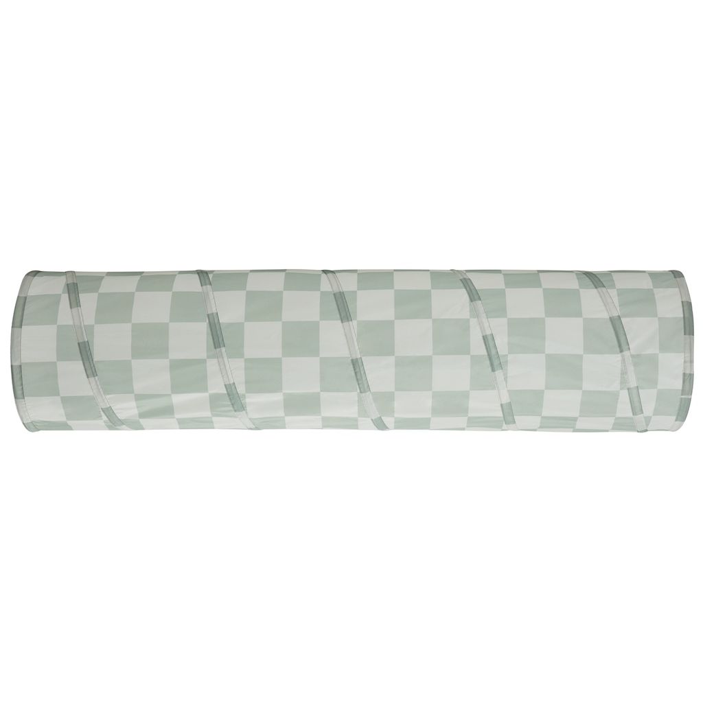 3 Sprouts Legetunnel, Checkerboard Grøn 3 3 Sprouts Legetunnel, Checkerboard Grøn - Billede 3