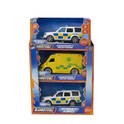 Teamsterz Street Kingz Die-Cast Light and Sound Emergency Response CDU9 2-asst