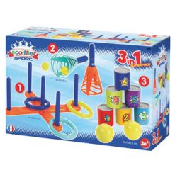 Sportssæt m/3 spil - dåsekast