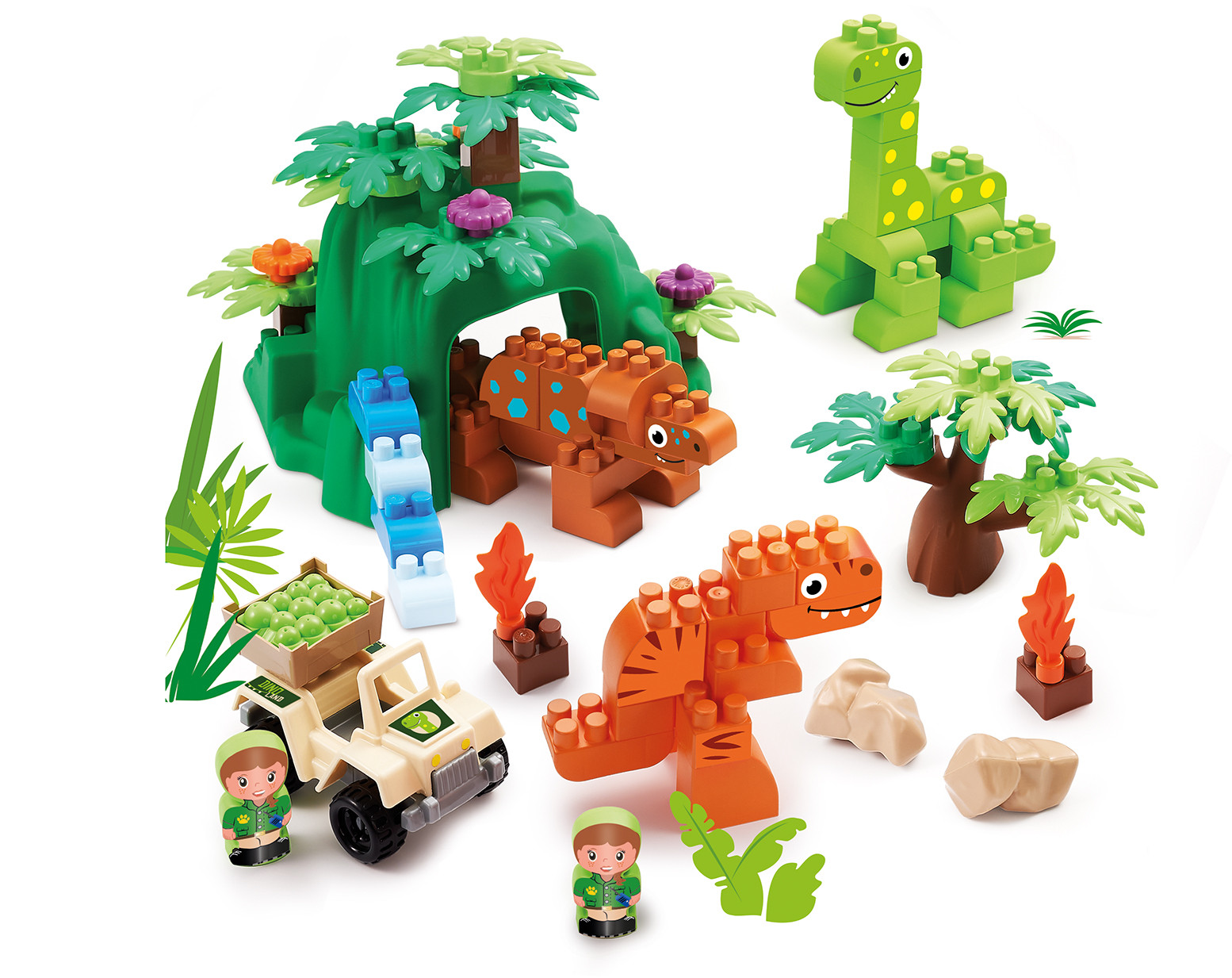Dinoland m/køretøj & figurer 1 Dinoland m/køretøj & figurer