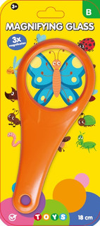Magnifying Glass 18cm 2-asst 1 Magnifying Glass 18cm 2-asst