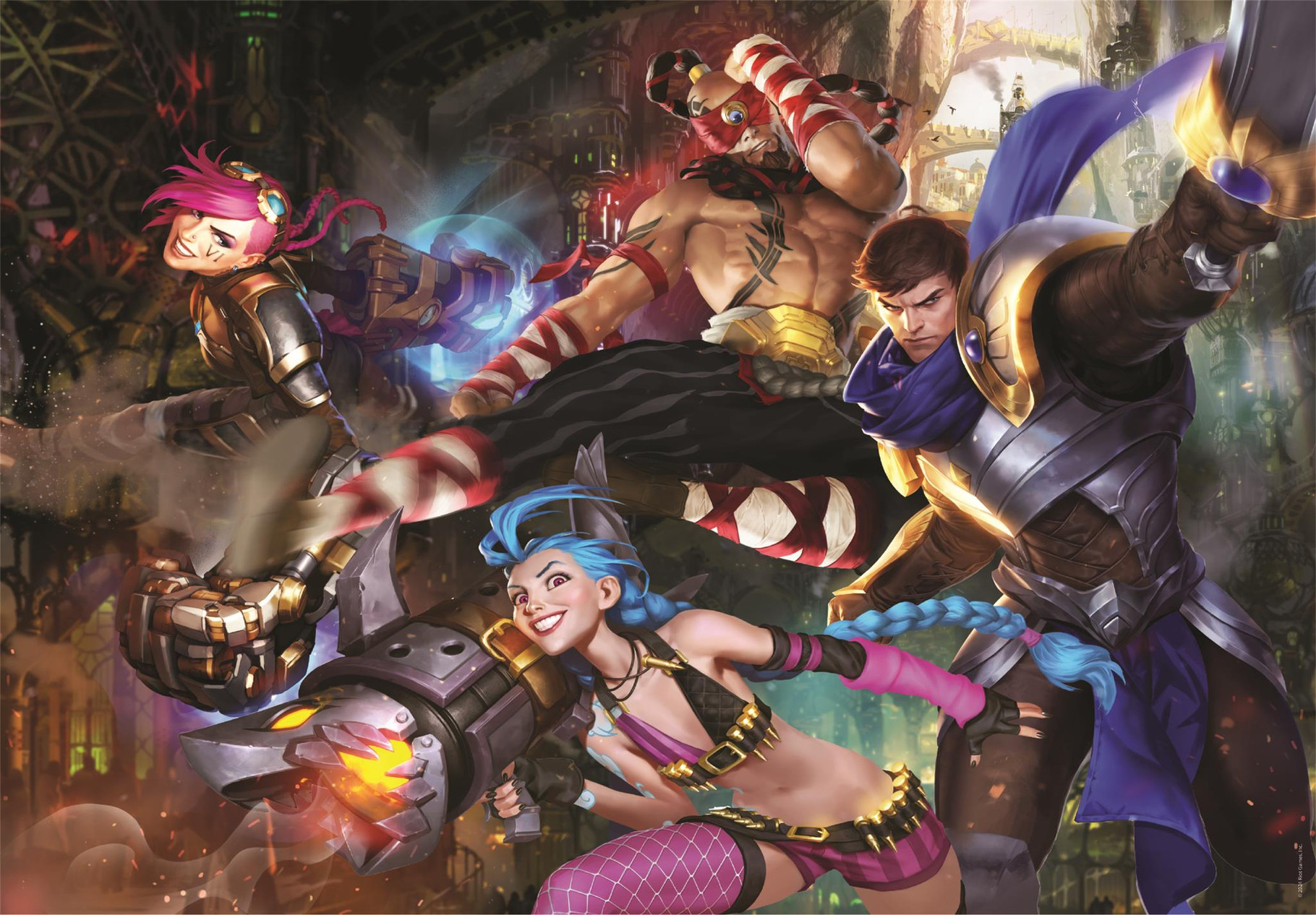Puslespil HQC League of Legends, 500 brikker 4 Puslespil HQC League of Legends, 500 brikker - Billede 4