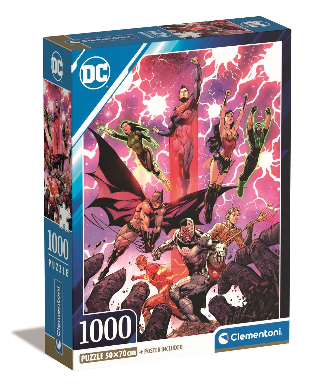 Puslespil HQC DC Comics 2, 1000 brikker 1 Puslespil HQC DC Comics 2
