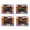 Tractor die-cast w/pull back 4-asst