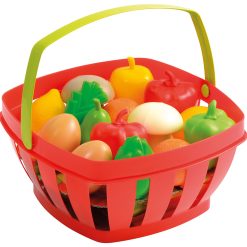 Kurv m/frugt og grøntsager 23cm