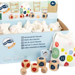 Matematik-terninger - Display (12 stk)