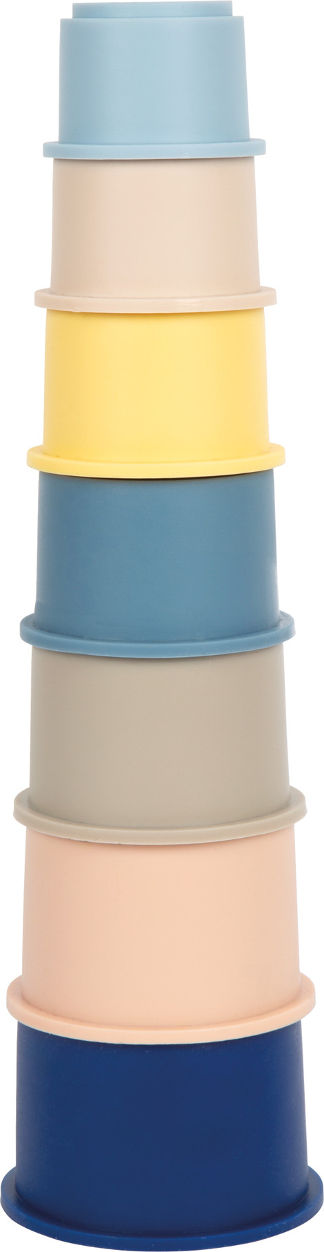 Silicone Stacking Cups 1 Silicone Stacking Cups