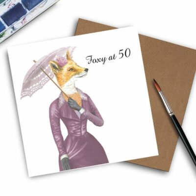 50th birthday Card for her