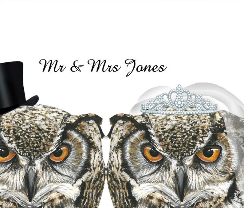 Owl Wedding Invitations - Image 4
