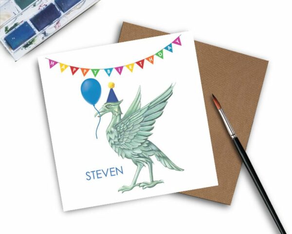 Liverpool FC Birthday Card