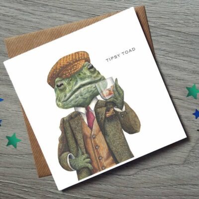 Toad Birthday Card