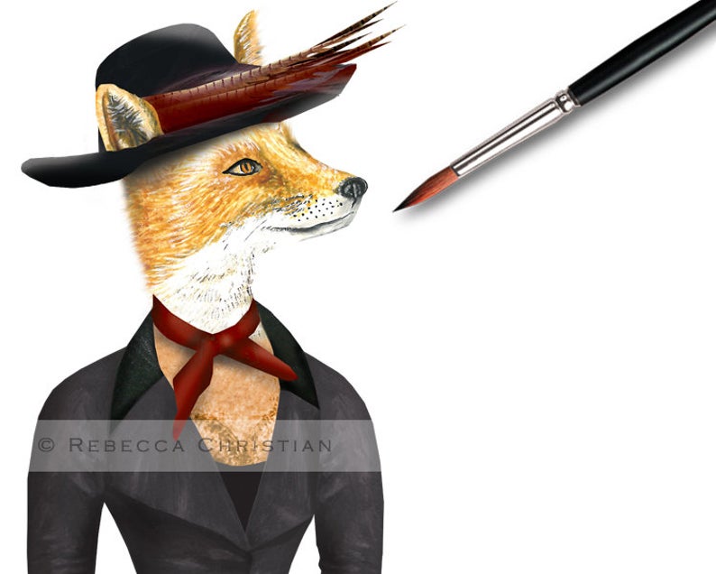 40th Birthday Card for her - Foxy at 40 - Image 2