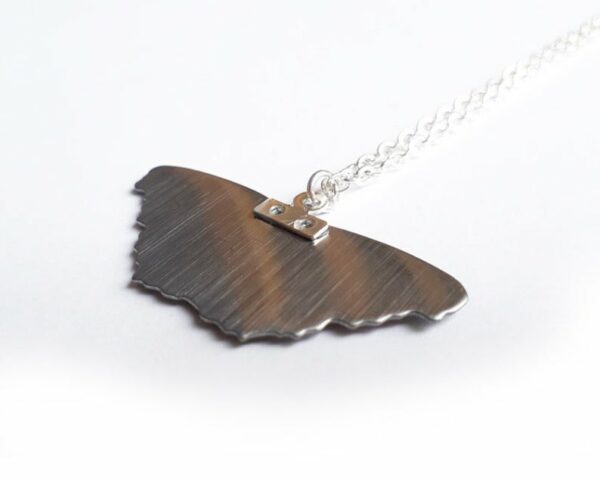 Peacock Butterfly Necklace - Image 3