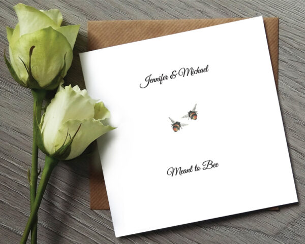 Bee Wedding Invitation