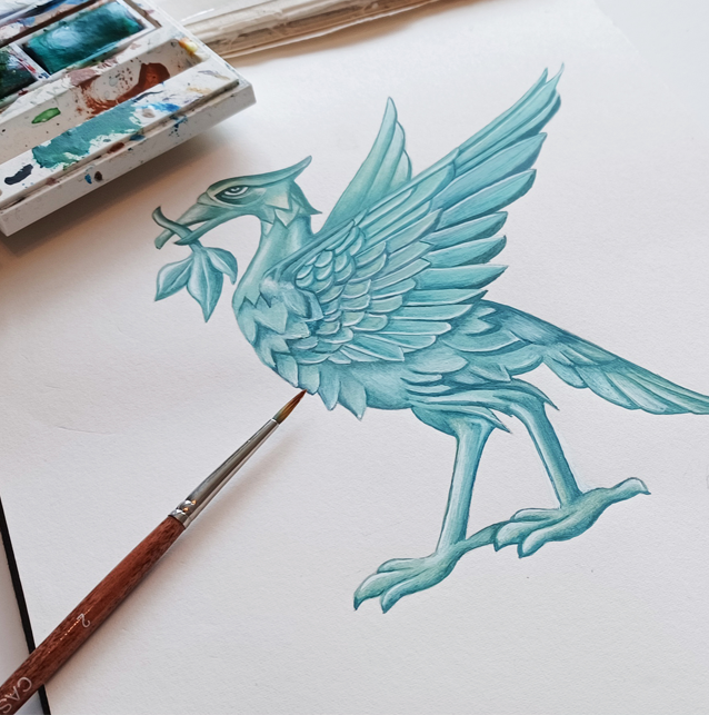 Liverpool Liver bird Scarf - Image 4