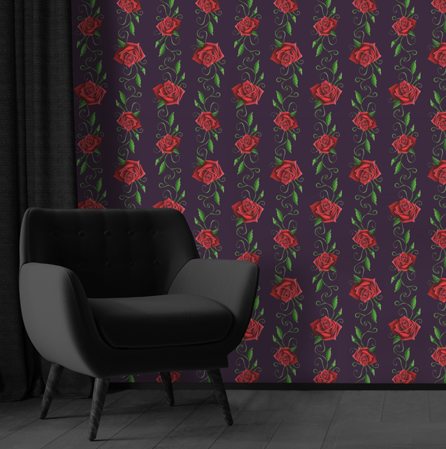 Rose Designer Wallpaper