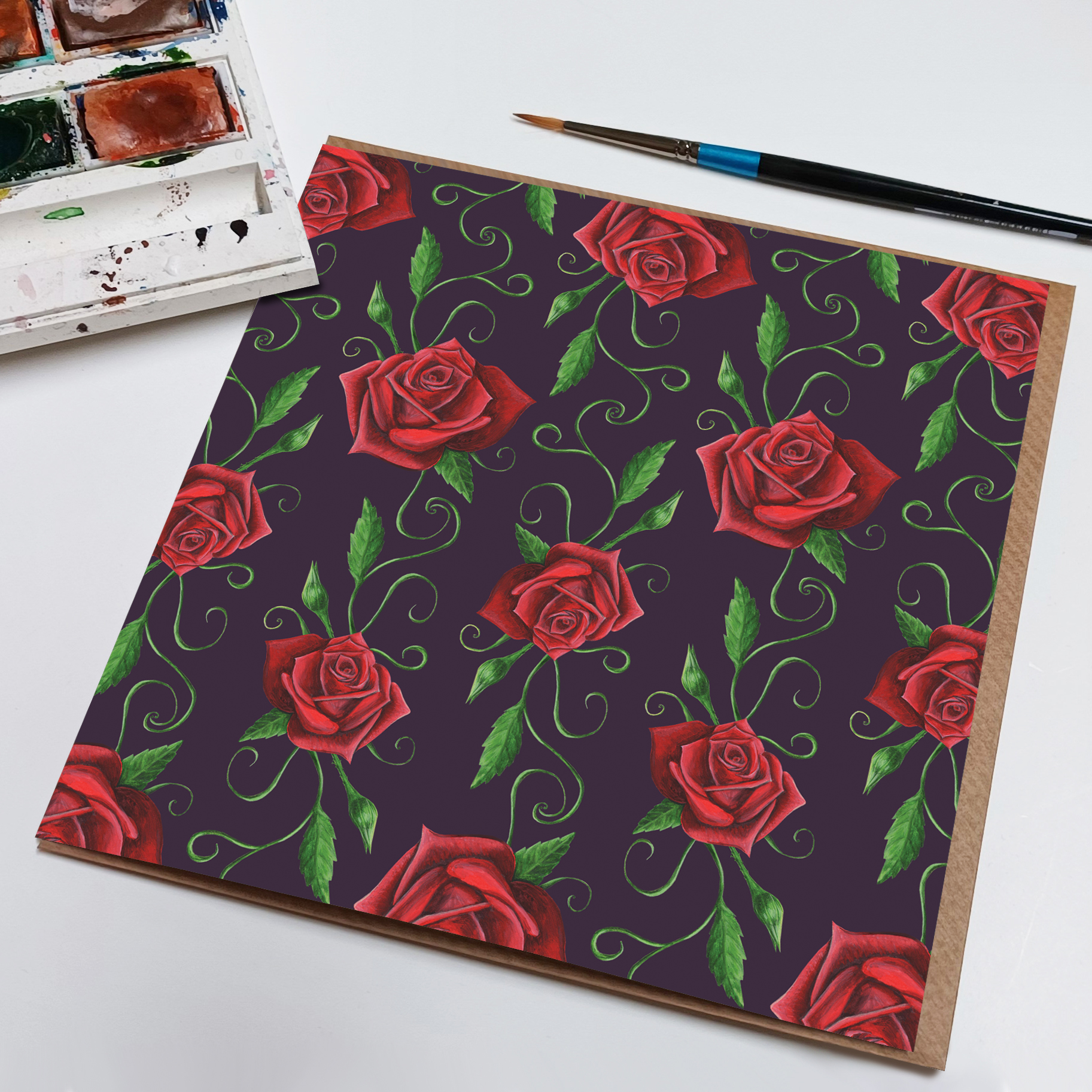 Rose Greeting Card