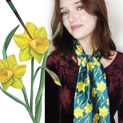 Daffodil Scarves