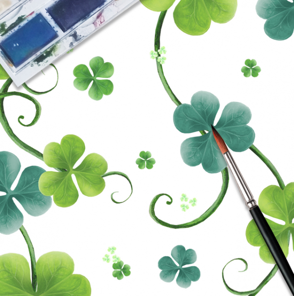 Irish Shamrock design