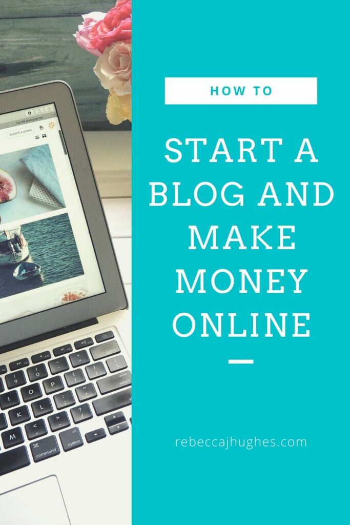 how to start a blog and make money online