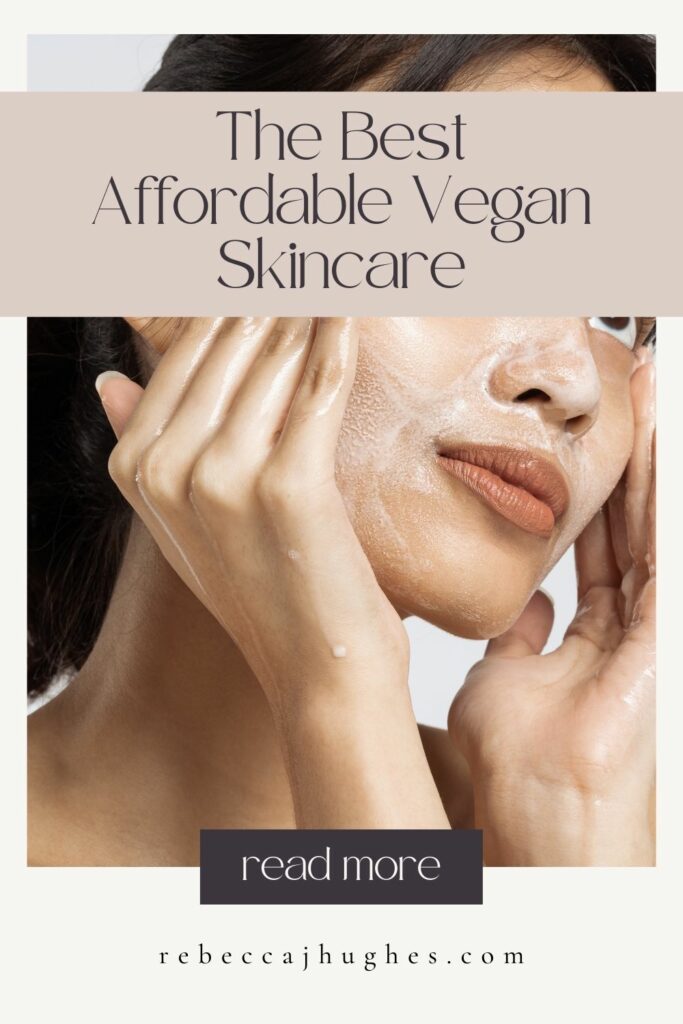 best affordable vegan skincare