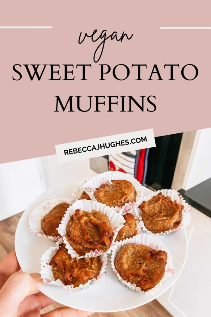 vegan sweet potato muffins