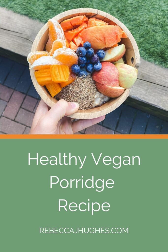 healthy vegan porridge recipe ideas oatmeal