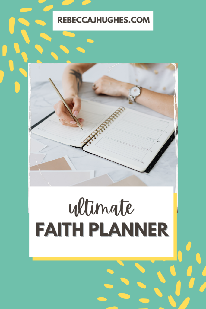 ultimate faith planner printables