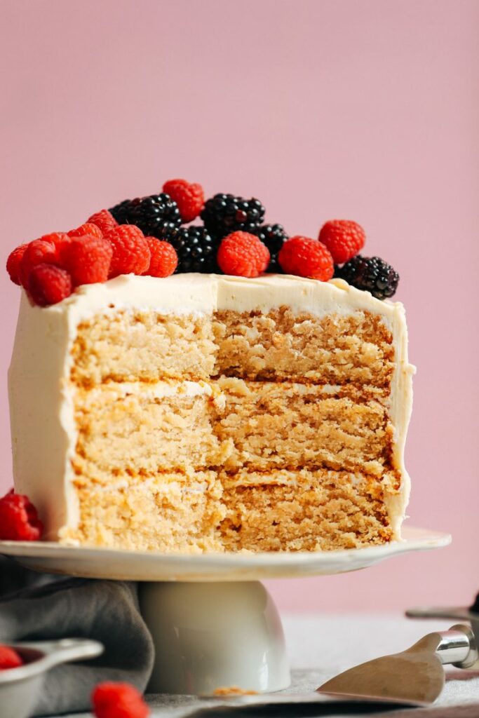 1-Bowl Vegan Gluten-Free Vanilla Cake
