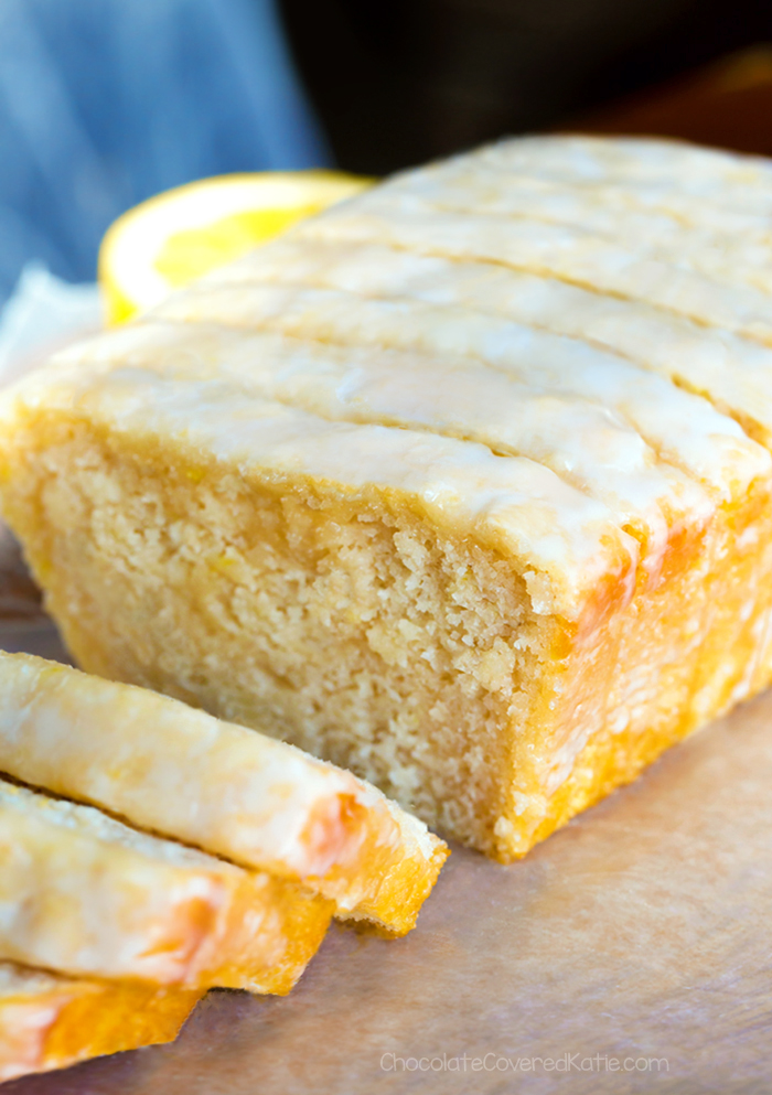 vegan lemon bread loaf