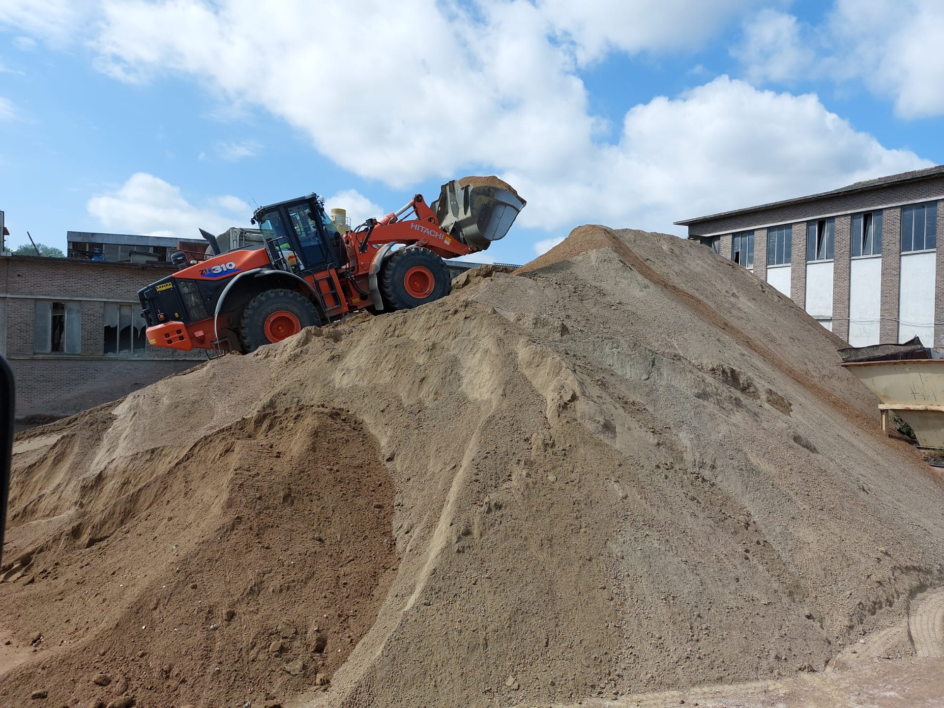 Copro gekeurde recylagematerialen