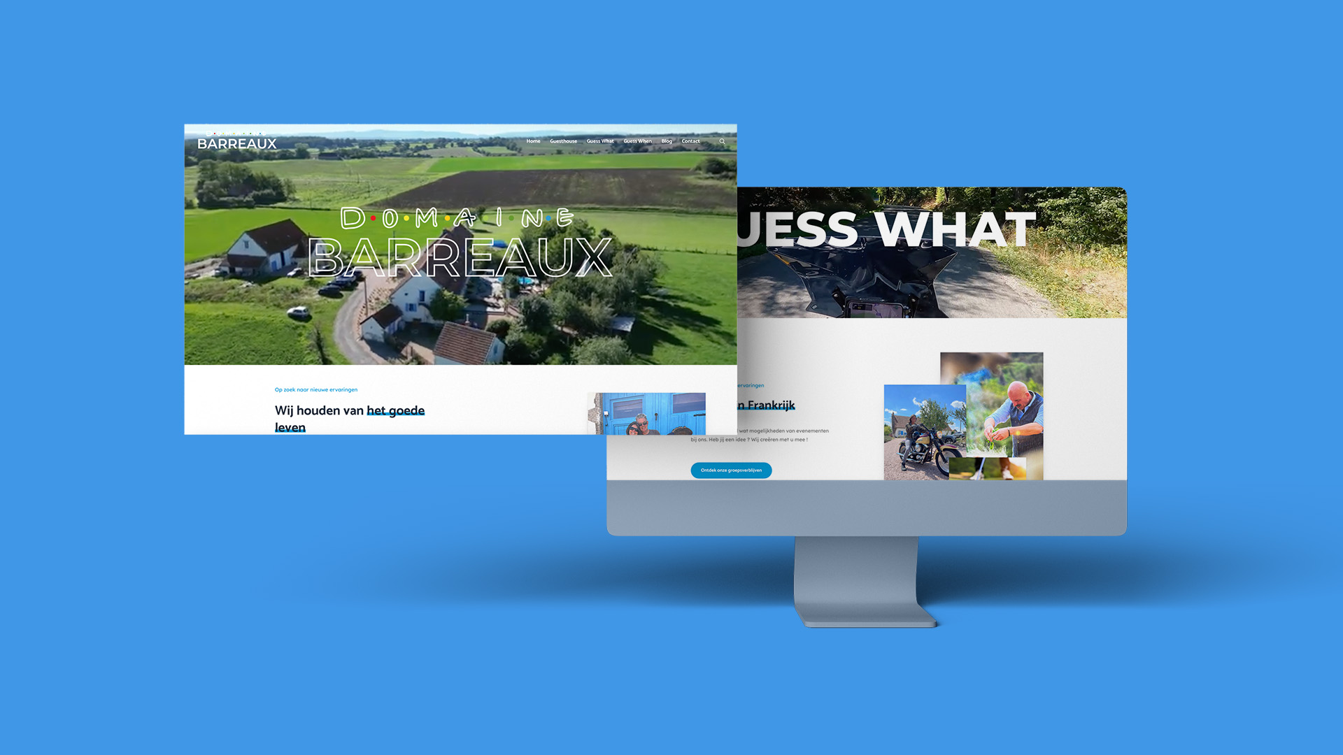 WEBSITE Domaine Barreaux