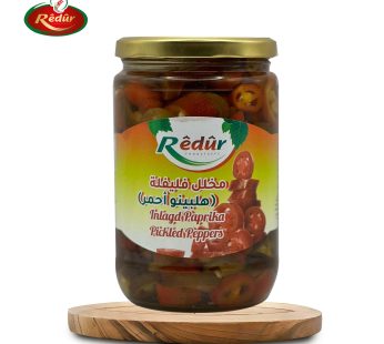 Röda Jalapeno 650g