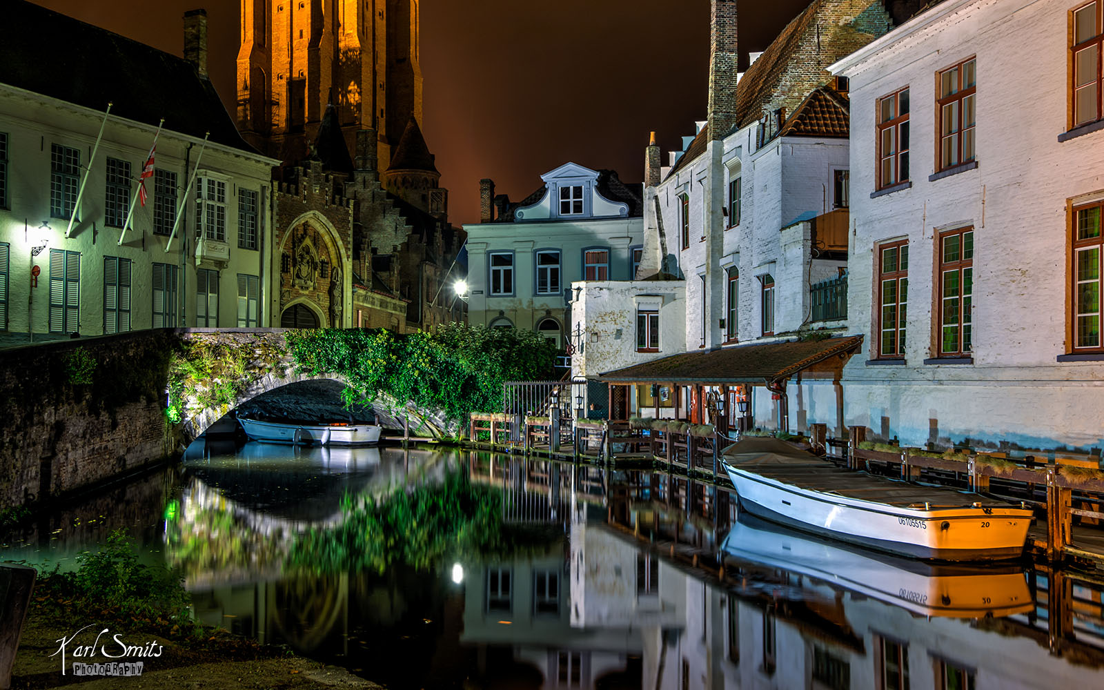 Brugge by night