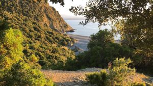 Campen auf Korsika Nonza