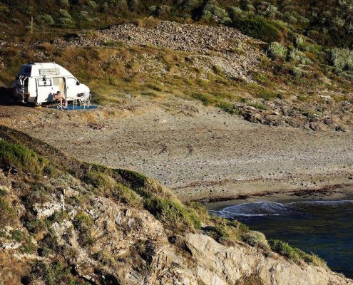 Campen auf Korsika Cap Corse