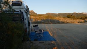 Campen auf Korsika Aregno Plage