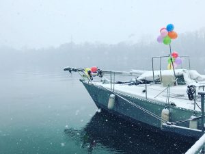 Unser Segelschiff bekommt einen neuen Namen