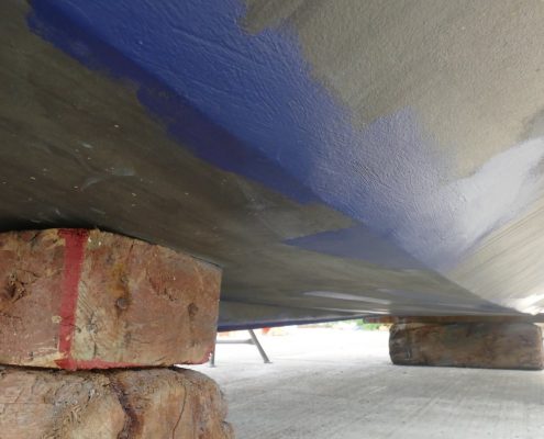 Delle mit Antifouling