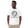 unisex-basic-softstyle-t-shirt-white-front-64280ae96c713.jpg RISE AND FALL - RM black Kurzärmeliges Unisex-T-Shirt