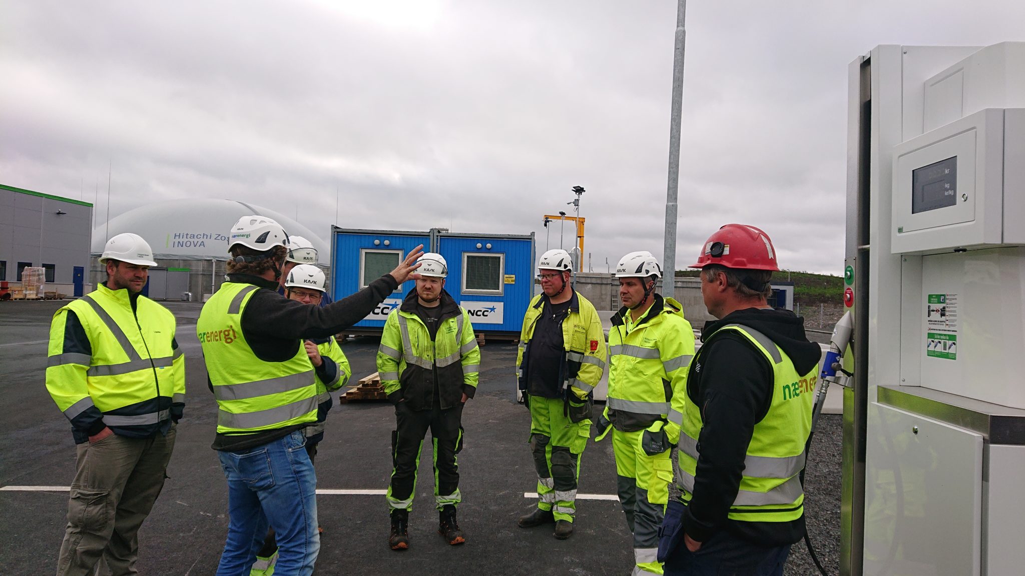 Nærenergi onsite briefing biogasprojekt