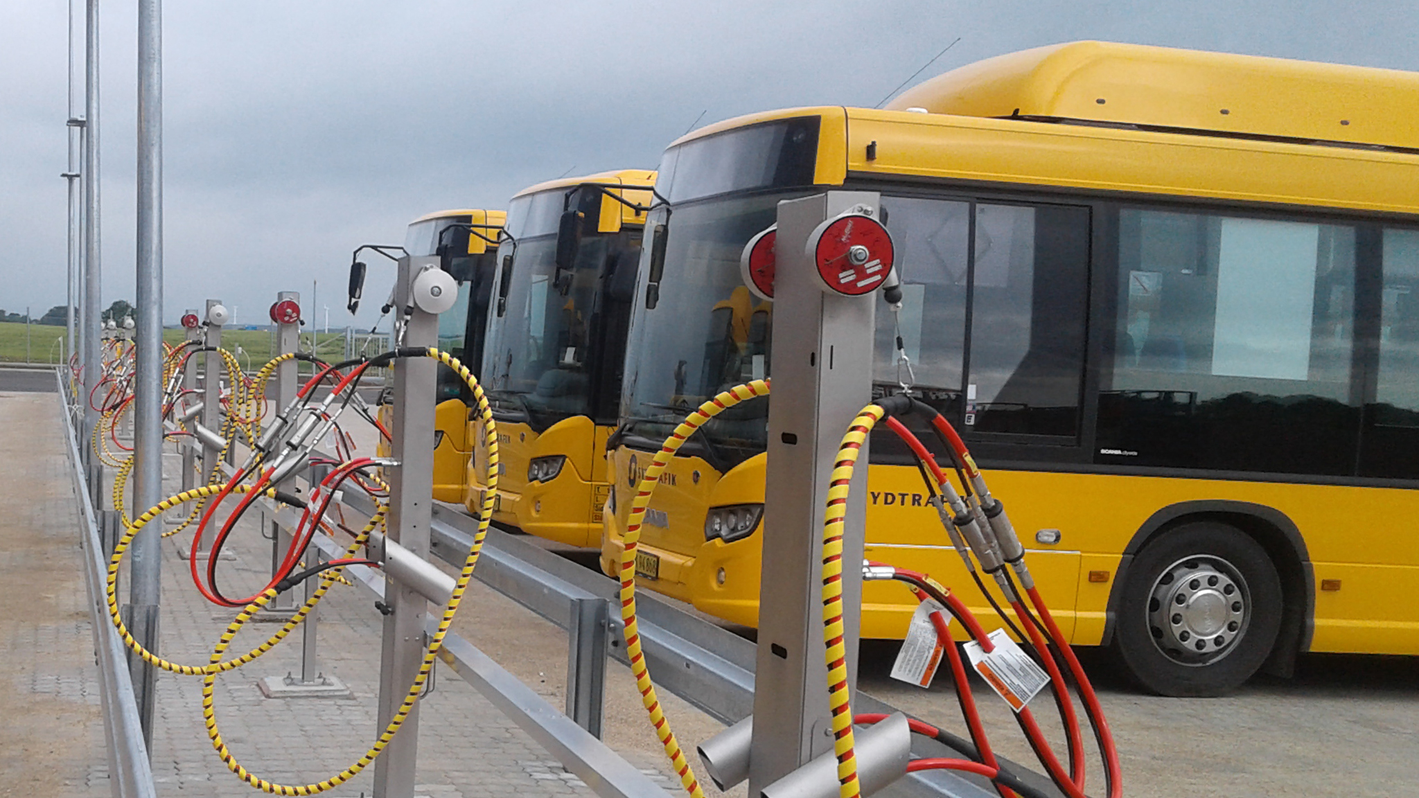 Nature Energy Rageboel biogastankstation 50 biogasbusser Naerenergi